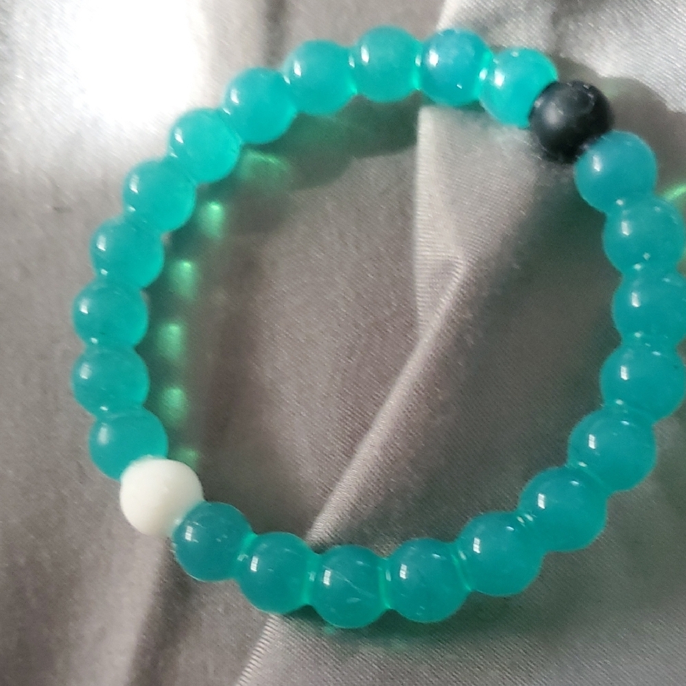Bracelet with Black and White Accents Lokai Small Multiple Sclerosis Nwot